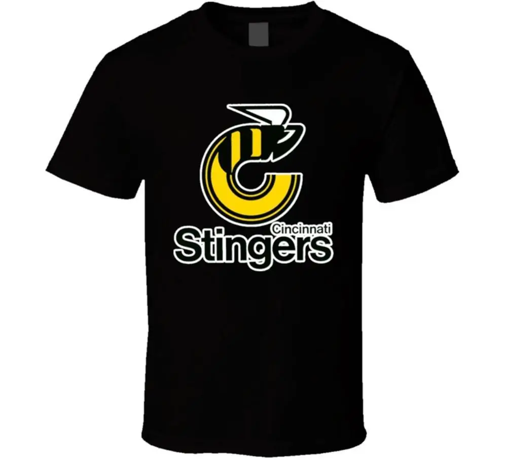 Модные Забавные футболки 2018 Cincinati Stingers Wha oyunkeyer Мужская футболка популярная с