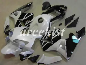 

4 Gifts New ABS Injection Mold Motorcycle Full Fairings Kit Fit For Honda CBR600RR F5 03 04 2003 2004 bodywork set White black