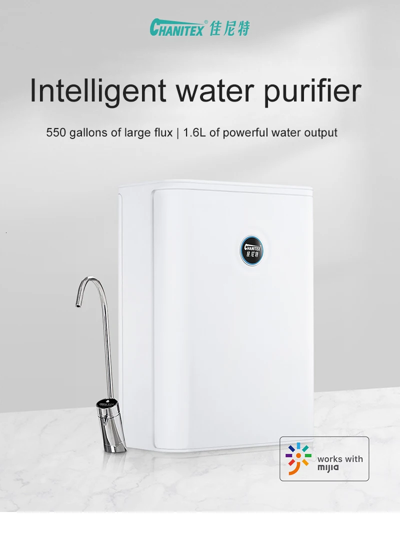 Xiaomi фильтр для воды л/мин очиститель интеллектуальная вода здоровый напиток уровень 5