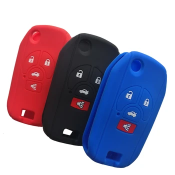 

Silicone Case For Keys Cover For Nissan Altima Maxima Sentra Versa Sylphy Cube Juke Rogue Micra Qashqai Modified Key Fob Holder