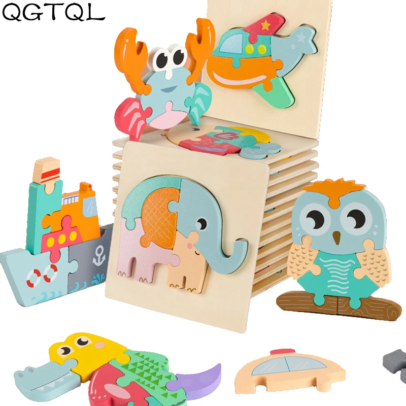 children's wooden puzzle toys