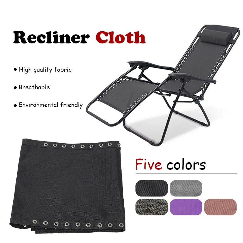 

Recliner Cloth Breathable Durable Chair Lounger Replacement Fabric Cover Lounger Cushion Beach Chair Teslin Mesh Couch Cloth