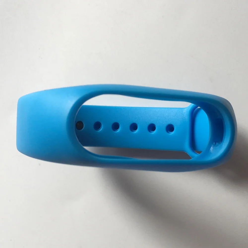Light blue 20Pcs/lot Silicone Wrist Strap For M3 USB Charging Style Smart Bracelet Replacement Watch Band Strap Bracelet Smart Accessories - Color: Light blue