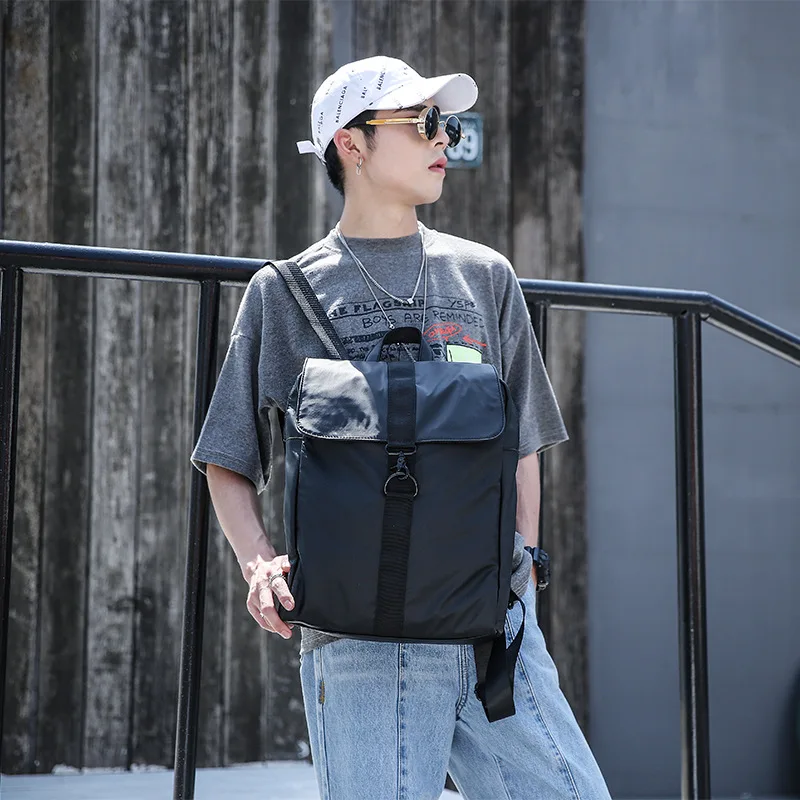 

Men's backpack high quality simple fashion waterproof travel fashion student bag 2019 new JIULIN