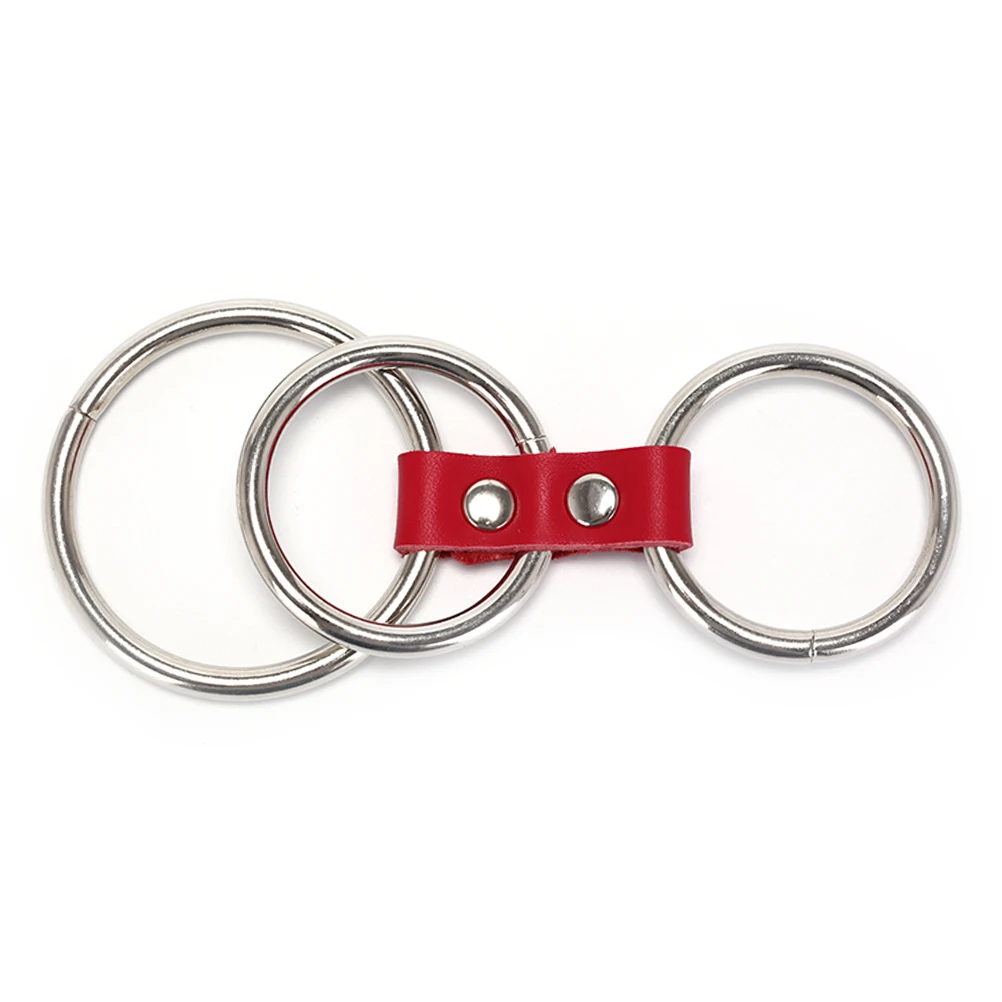 Три клетки для пениса нержавеющая сталь задержка эякуляции Кольца секс игрушки