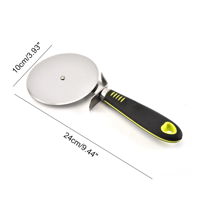 Pizza Knife Cut Piece Three Piece Set Stainless Steel Pizza Wheel Set Set Pizzas Hob Baking Tools Kitchen Diy Pizzas Baking Tool