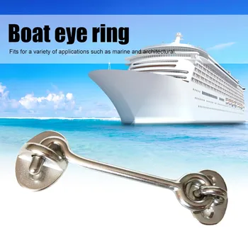 

Marine Boat Eye Ring Quick Release Boat Anchor Chain Eye Shackle Swivel Snap Hook Yacht Hardware Accessories