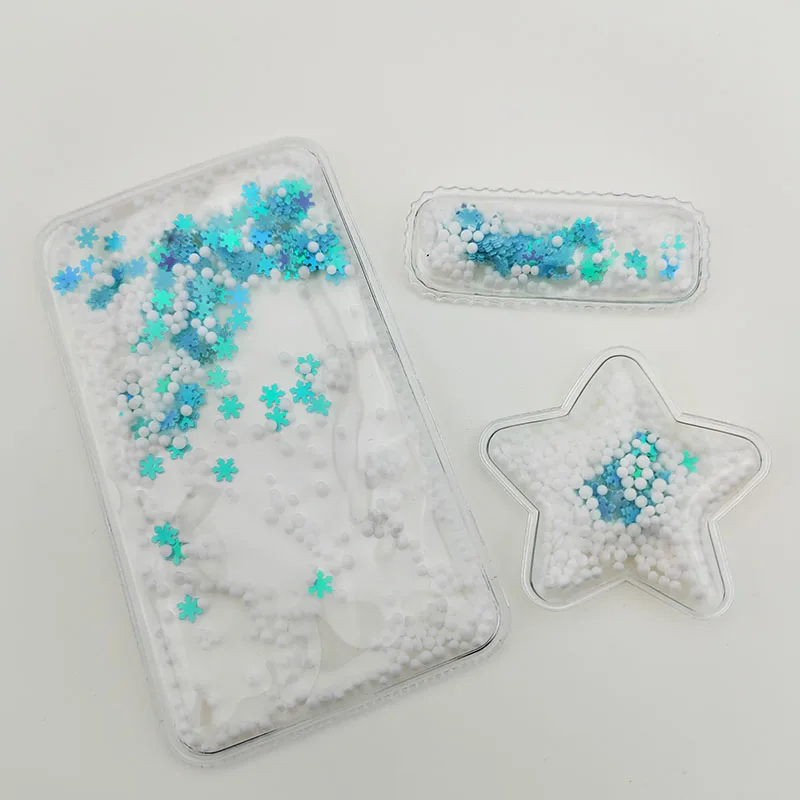Multi-Style Bling Pailletten Stern Applikationen für Mädchen, Haarband Accessoires, Pailletten Patches, DIY, 12 teile/los – Detail 5