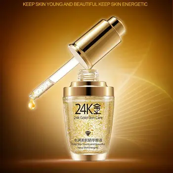 

24K New Gold Whitening Moisturizing 24 K Gold Day Creams Moisturizers 24K Gold Essence Serum Facial Essence Skin Care