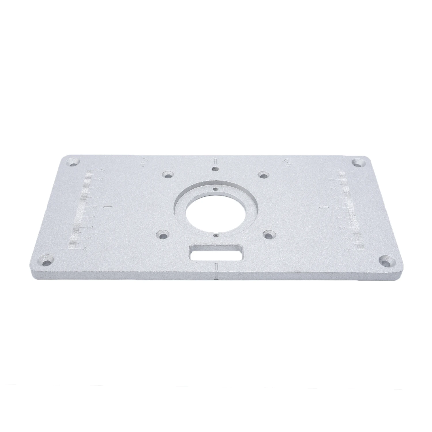 

UK Router Table Insert Plate 235MM*120MM*8MM With Ring For Woodworking Benches