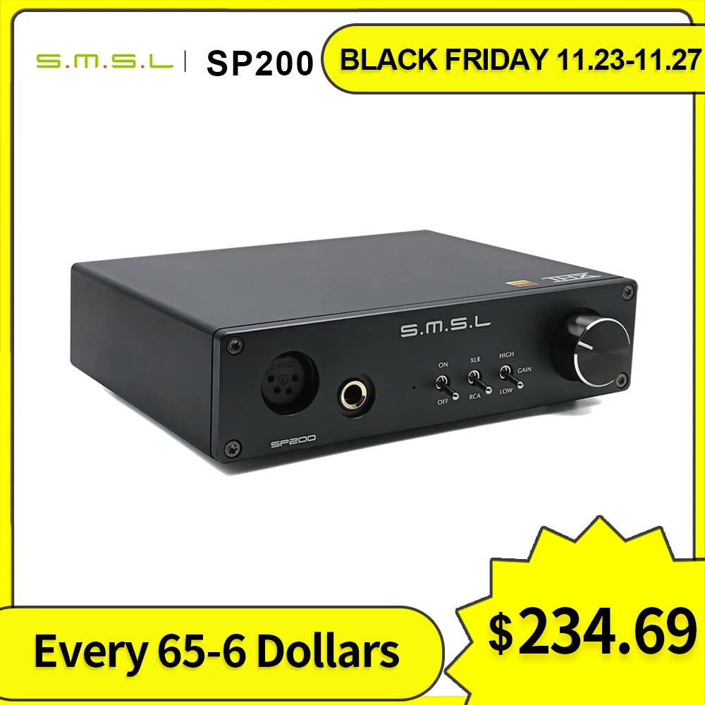 SMSL SP200 THX AAA 888 Technology Balanced hifi