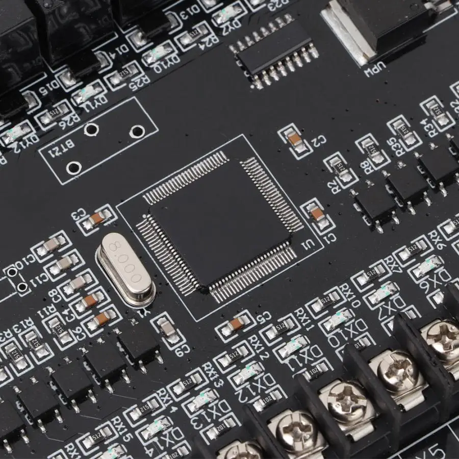 PLC производственный программируемый плата управления PLC FX1N 30MR 16 вход 14 выход(черная голая доска
