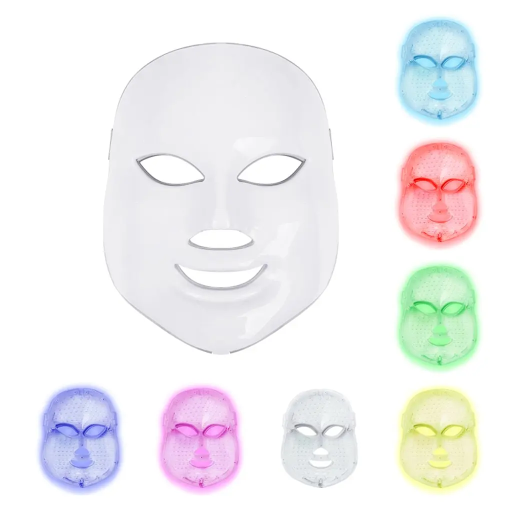 Оборудование для красоты Led Photon Home beauty Mask инструмент семь цветов фотонное омоложение инструмент для зарядки спектрометр