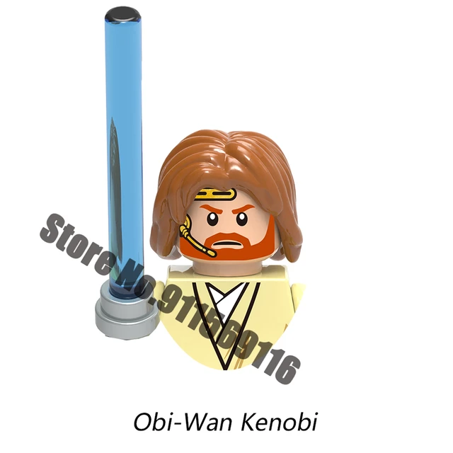 Ahsoka Tano Building Blocks Yoda Luke Skywalker Obi- Wan Kenobi Sith Palpatine Count Dooku Starkiller Star Brick Figure Wars Toy X492