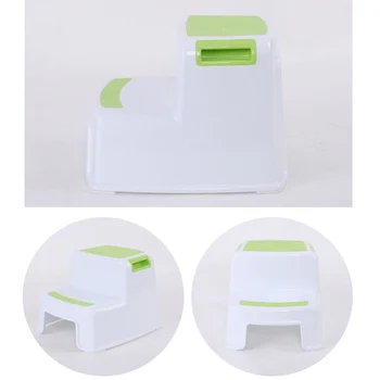 

Toilet Potty Training Kids 2 Step Stools Toddler Non-Slip Bathroom Potty Stool TB Sale