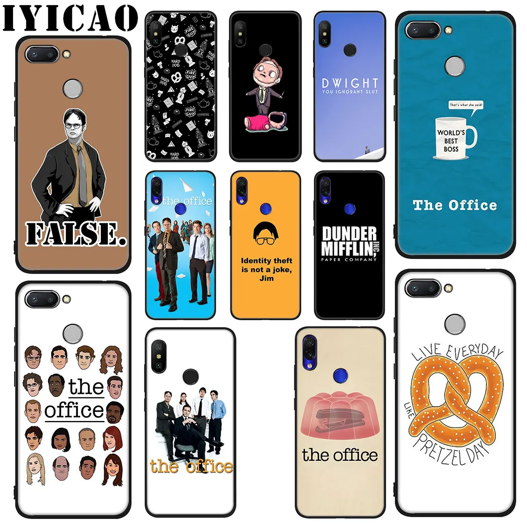 IYICAO The Office TV Series Soft Case for Xiaomi Redmi 4A 4X 5A 5 Plus K20 6 Pro 6A 7A 8A 7 S2 Go Phone |