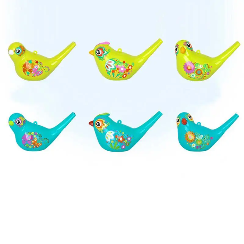 Цветная рисованная водная птица свисток Bathtime музыкальная игрушка для ребенка раннего обучения обучающая детская Подарочная Игрушка музыкальный инструмент