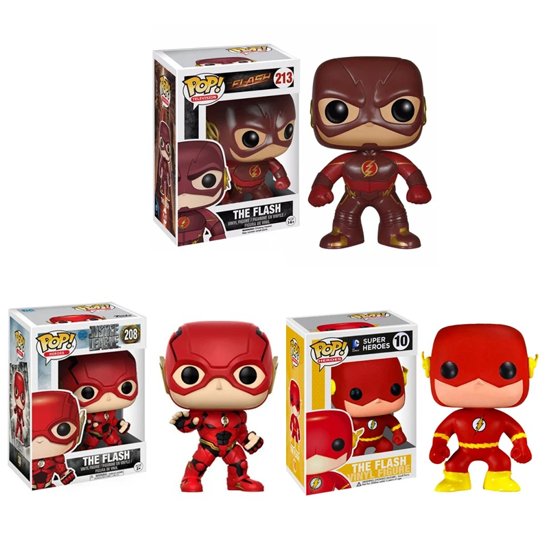 

Funko POP Justice League Super hero The Flash Model Figure Collection Model Toy gifts