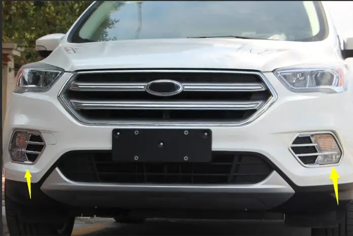 Применимо к 17 forFord Kuga Escapefog лампа Капот Передняя и задняя противотуманная фара капот декоративная рамка авто лампа капот
