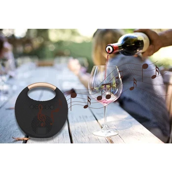 

Top SLC-099 Portable Wireless Bluetooth Speaker Mini Loudspeaker TF USB FM AUX 3D Stereo Music Sound Speaker