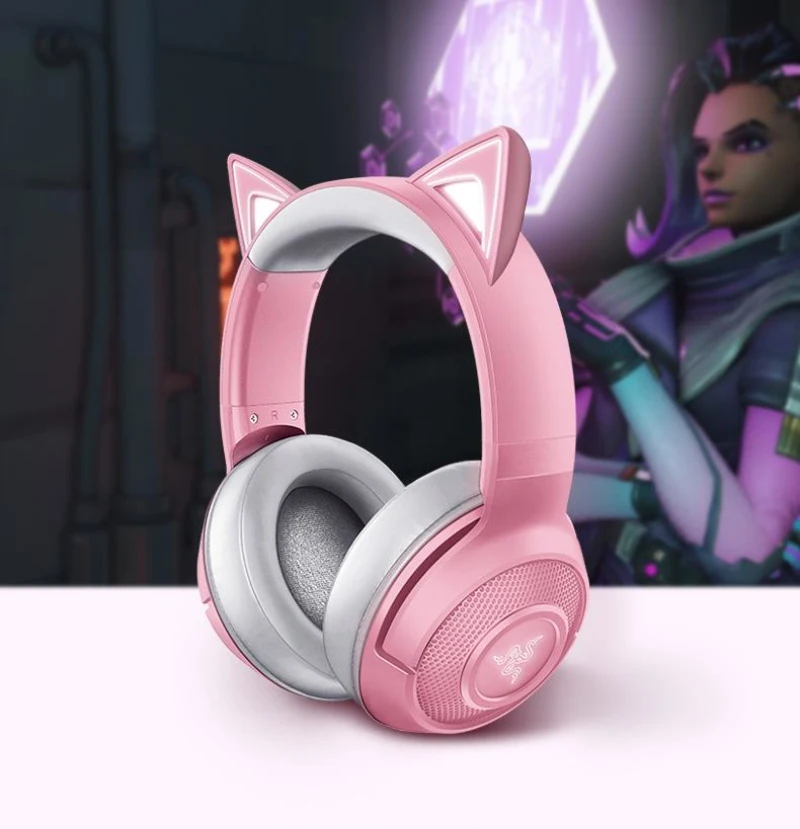 Newest Razer KRAKEN BT Kitty edition 