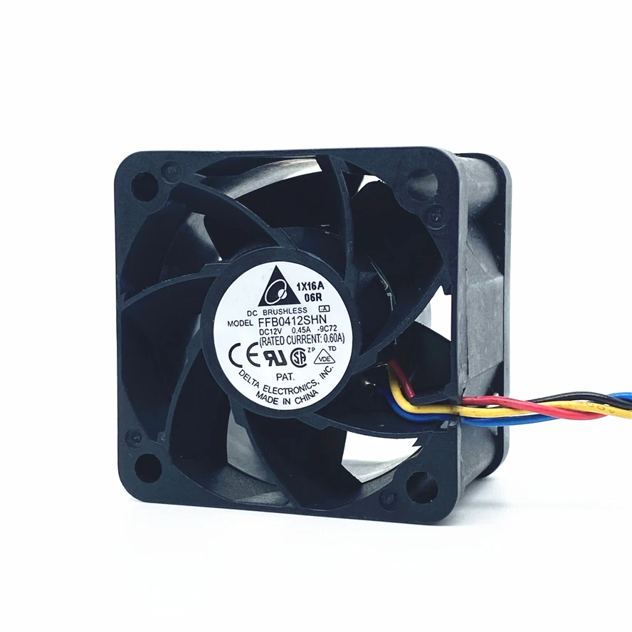 Delta-grande Ventilador de Refrigeração de Energia 40 mm 40x40x28 mm Servidor Ventilador 12v 0.45a 4pin Ffb0412shn 4028
