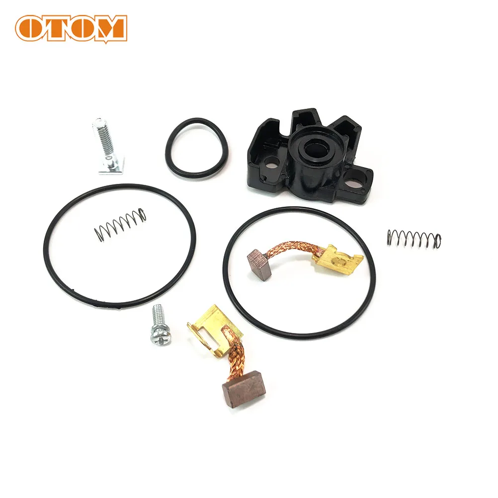 OTOM Motorcycle Motor Repair Kit Electric Starter Carbon Brush Maintenance 79240001000 For KTM SXF XCFW EXCF HUSQVARNA FC FE FS