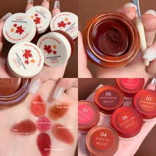 Lipstick Blush For Face Eyeshadow Multifunctional Makeup Palette 3 IN 1 Lightweight Matte Lip Tint Natural Face Blush