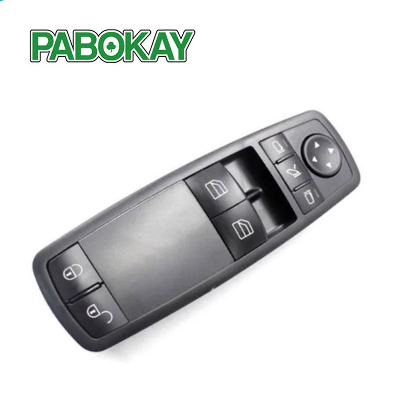 Главный переключатель дверного стекла зеркала A1698206510 1698206510 для Mercedes Benz A W169 B W245 ML
