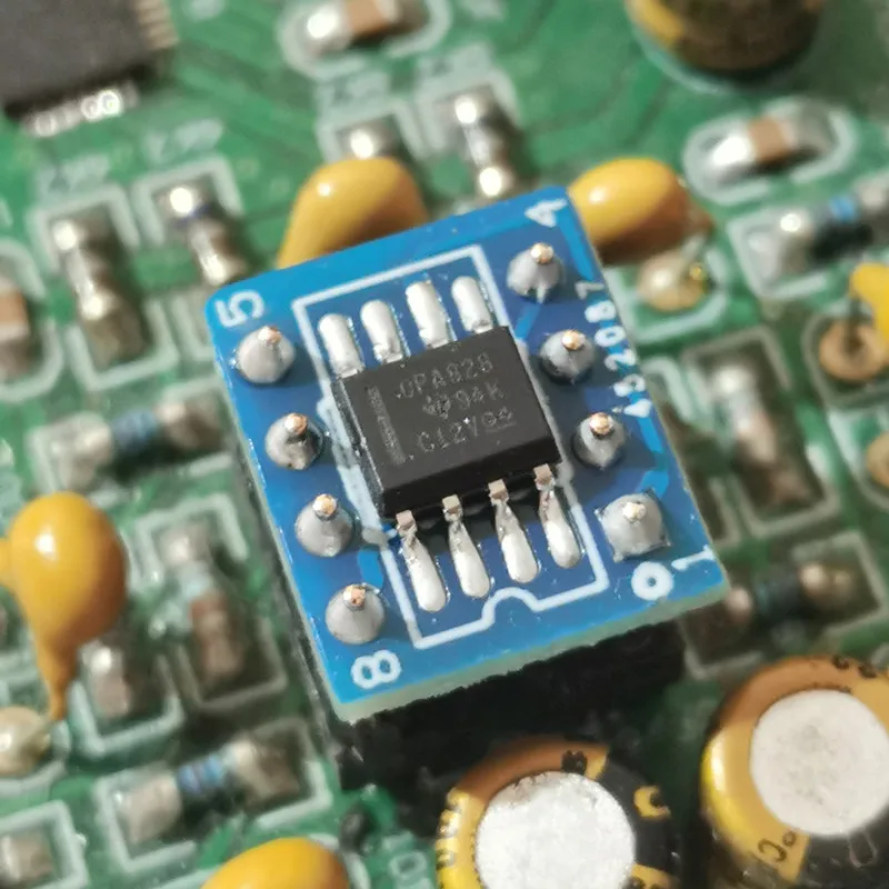 OPA828*2 Dual channel op amp Low-Offset Low-Drift Low-NoiseJFET-Input Operational Amplifier Replace 5532 opa2604 opa1612 operational amplifier