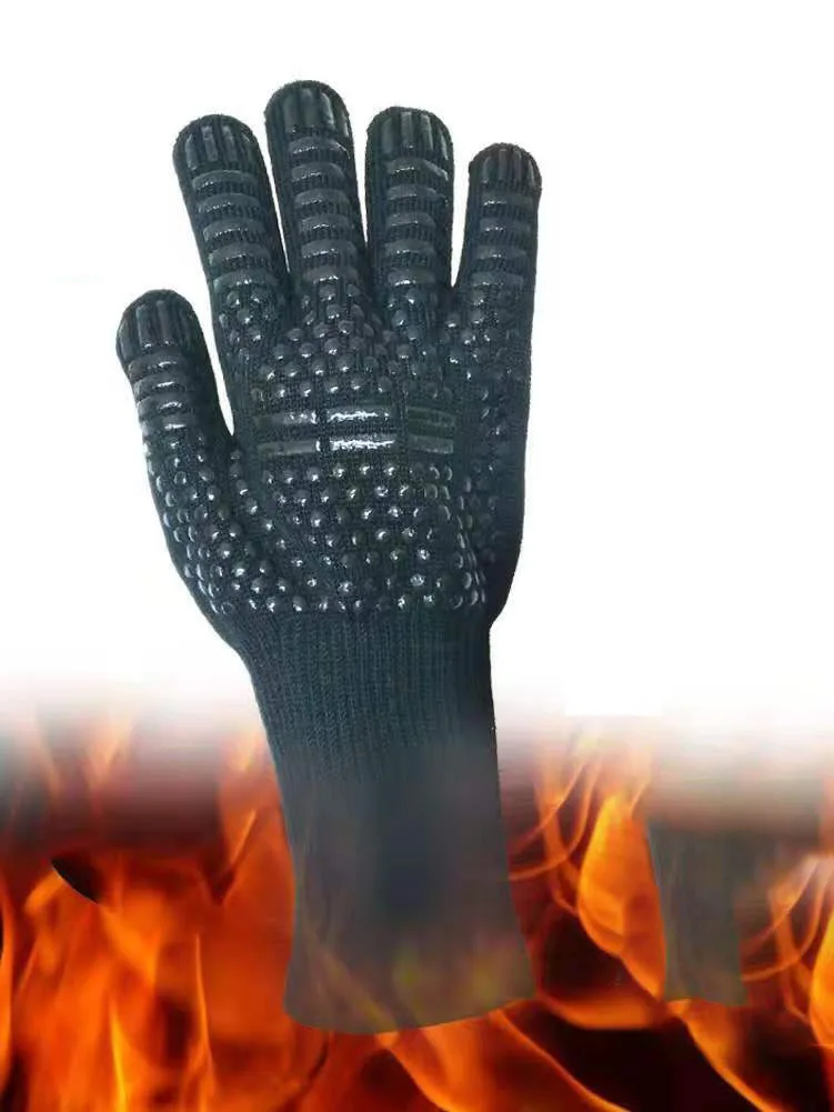 D Style 1 PCS 1 шт Силиконовые многоцелевые рукавицы для выпечки рукавица для Гриль-барбекю экстремальные термостойкие духовые рукавицы кухонные принадлежности для барбекю - Цвет: D Style 1 PCS