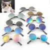1PC Doll Accessories Round Eyeglasses Pink Glasses Sunglasses American Girl Toy Photo Props Pet Dog Cat Sunglasses 1