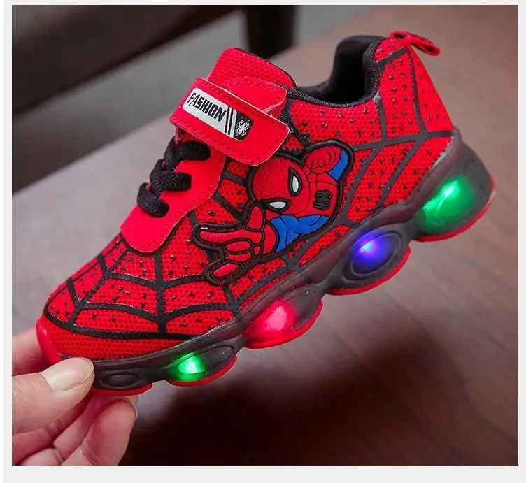 Новые детские шнурки, Легкие шнурки, Детские свинцовые кроссовки для мальчиков, блестящие баскетбольные кроссовки унисекс, повседневная обувь