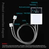 Dual-Purpose Oxygen Pump Practical USB Charging Portable Exhaust Air Stone Ultra Silent Air Compressor for Fish Tank Aquarium 5