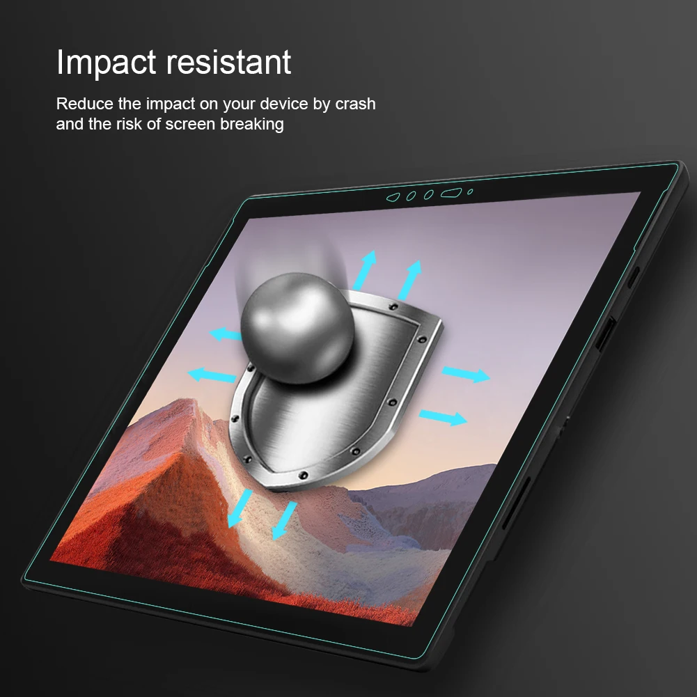 Для microsoft Surface Pro 7 12," закаленное стекло Nillkin Amazing H+ противовзрывное стекло для Surface Pro 7 Защита экрана