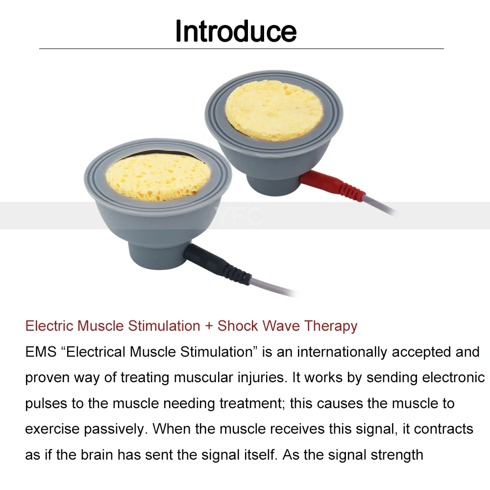 1pcs Muscle Stimulator Therapy Electric Shock Therapy Stimulation