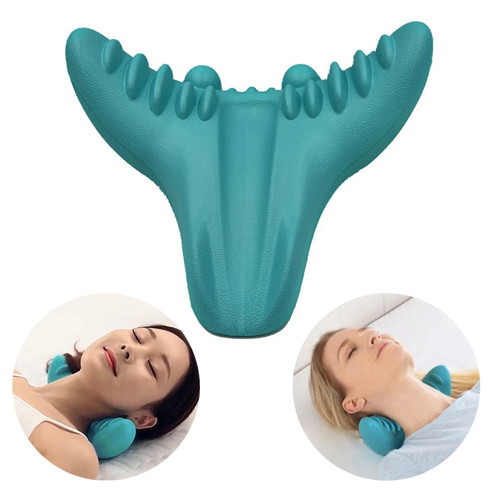 

C-Style-Rest Cervical Massage Pillow Neck Cervical Shoulder Muscle Relaxer Repair Device Neck Protection Physical Massage Pillow