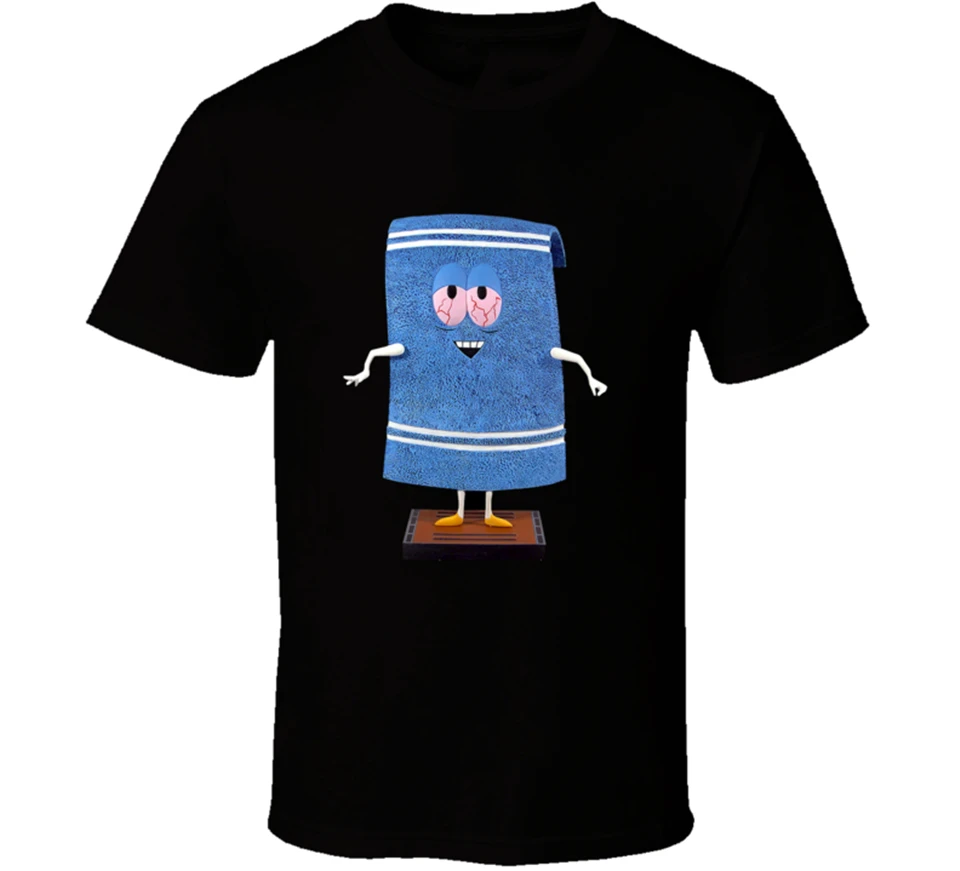 Мужская и женская футболка Southpark Towelie из 100% хлопка спортивная одежда |