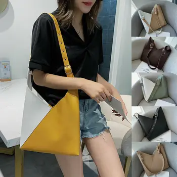 

2pcs Women Leather Handbag Lady Shoulder Bags Tote Purse Messenger Satchel Set