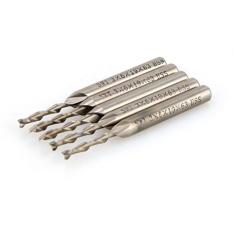 

Blade Milling cutter Tool Equipment 5pcs HSS Aluminium Cutter Straight