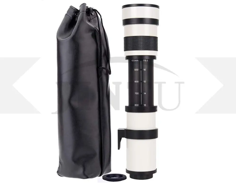 Телеобъектив JINTU 420-800 мм F/8 3 для Samsung NX-5 NX-20 NX-30 NX-100 NX-200 NX-210 NX-300 NX-1000 NX-1100 |