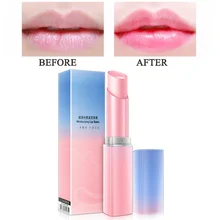 3 цвета увлажняющий бальзам для губ теплая Помада для губ Уход за кожей предотвращает появление сухих трещин разбавление тонких линий сменный цвет осветляет красоту