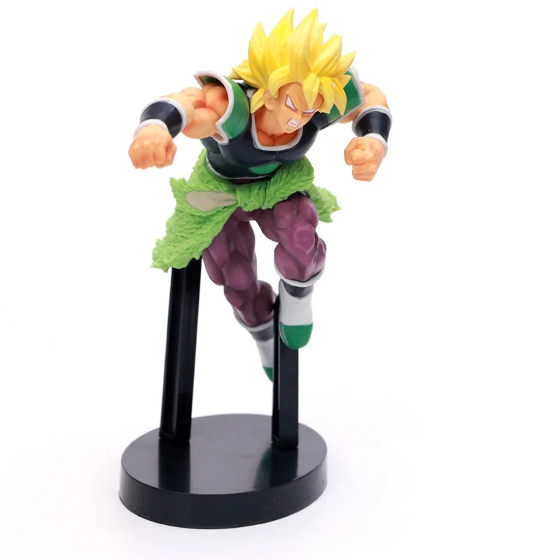 Dragon Ball Z Super Broly Movie Ver. Зеленые волосы против Гоку Broli Супер Saiyan Боевая форма ПВХ экшн-фигурка Драконий жемчуг зет модель 24 см