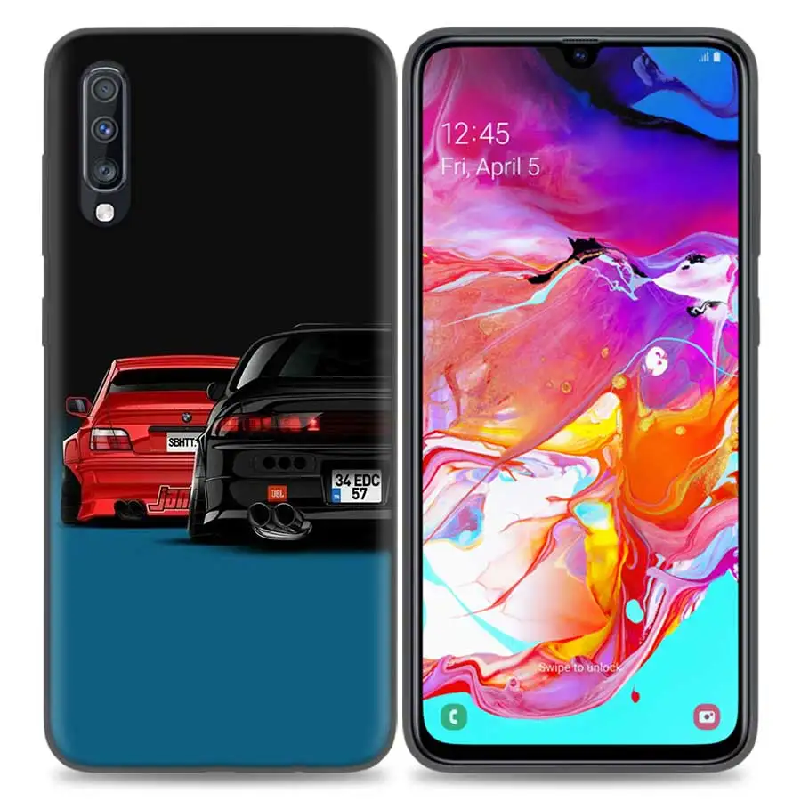 Силиконовый TPU чехол КРЫШКА ДЛЯ samsung Galaxy A50 A80 A70 A60 A40 A30 A20 A20e A10 A9 A8 A7 A6 Note 8, 9, 10, плюс 5G роскошные автомобили - Цвет: 08