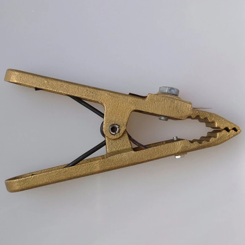 Welding Clamp 600A Ground Clamp Heavy Duty Earth Clamp For Welding/Cutting/Electrical Transaction Cable Holder Full Copper Body