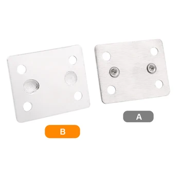 

Door Hasp Latch 90 Degree Stainless Steel Safety Angle Locking Latch for Push Sliding Barn Door DC120