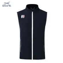 Закрученная новая одежда для гольфа с вышивкой плюс бархат Oclunk гольф жилет ветровки осень и зима жилетка для гольфа