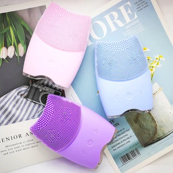 

Facial Cleaner Skin Care Electric Soothing Massage Brush Waterproof Dirt Remove Owl Facial Cleansing Instrument