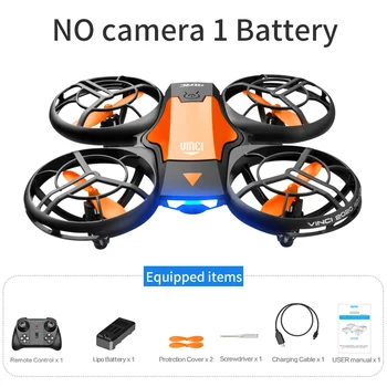 V8 New Mini Drone 4K 1080P HD Camera WiFi Fpv Air Pressure Height Maintain  Foldable Quadcopter RC Dron Toy Gift 8