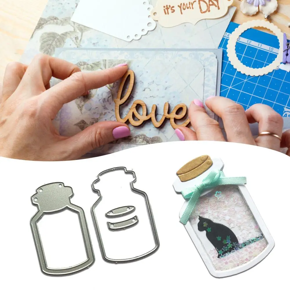 Mini Shake Card Drift Bottle Embossing из углеродистой стали|Вырубные штампы| |